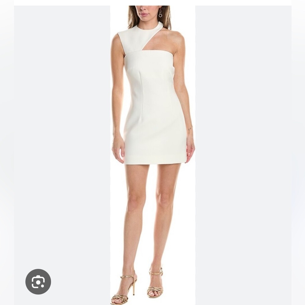 Ronny Kobo Collection Lunella White Strapless Mini Dress | M